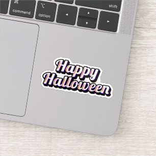 Fijne Halloween sticker