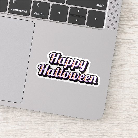 Fijne Halloween sticker (Detail)