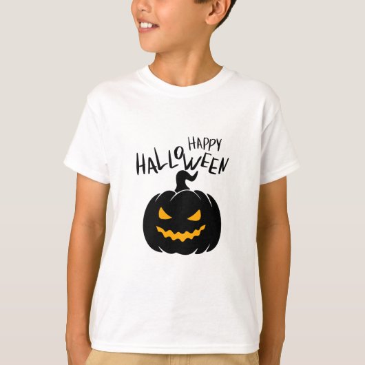 Fijne Halloween T-shirt (Voorkant)