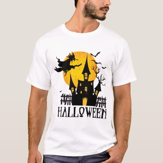 Fijne Halloween T-shirt (Voorkant)