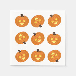 Fijne Halloween-thema servetten