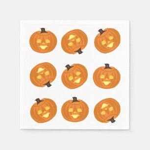 Fijne Halloween-thema servetten