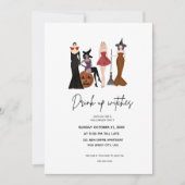 Fijne Halloween, uitnodiging, Kaart (Voorkant)