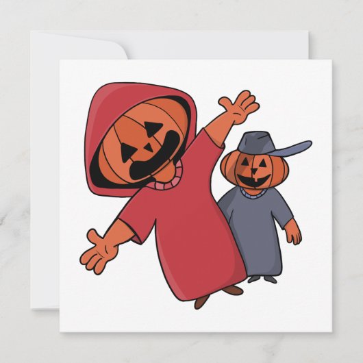 Fijne Halloween voor je vrienden Kaart (Voorkant)