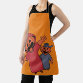 Fijne Halloween voor je vrienden Schort (Insitu)