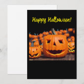 Fijne Halloween Wenskaart Feestdagenkaart (Voorkant / Achterkant)