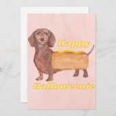 Fijne Halloweenskaart Feestdagenkaart (Voorkant / Achterkant)