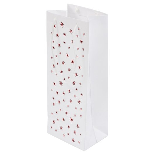 Fijne Hallowine! Halloween Punny Wijn Cadeautas (Achterkant Gekanteld)