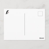 Fijne Hallowine! Halloween Wijnwoordspeling Briefkaart (Achterkant)