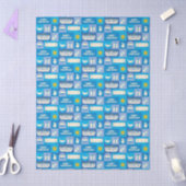 Fijne Hanukkah Papercut Grid Tissuepapier (Craft)