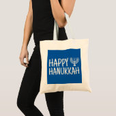 Fijne Hanukkah Tote Bag (Voorkant (product))