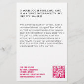 Fijne Herder Flyer  (Achterkant)