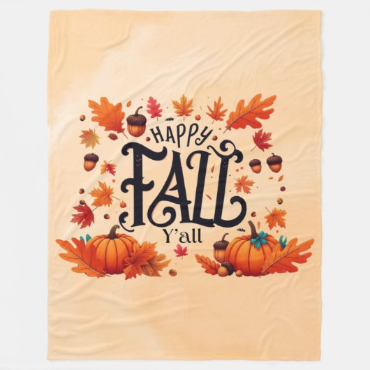 Fijne herfst allemaal klassieker fleece deken (Voorkant)