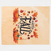 Fijne herfst allemaal klassieker fleece deken (Voorkant (Horizontaal))