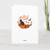 Fijne herfst jullie allemaal! kaart (Achterkant)