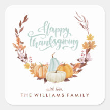 Fijne Herfst met Happy Thanksgiving