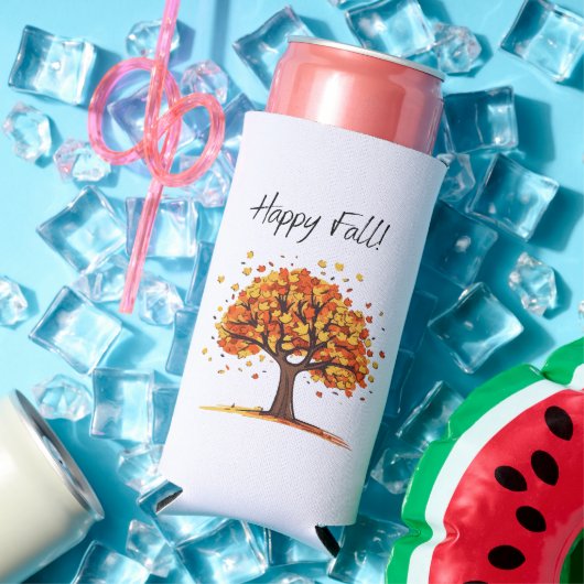 Fijne herfst! seltzer blikjeskoeler (Insitu Zomer)