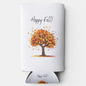 Fijne herfst! seltzer blikjeskoeler (Voorkant)