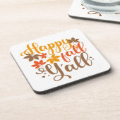 Fijne Herfst voor Y'all Bier Onderzetter (Linkerzijde)