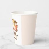 Fijne Herfst voor Y'all Papieren Bekers (Links)