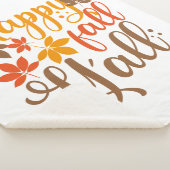 Fijne Herfst voor Y'all Sherpa Deken (3/4)