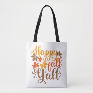 Fijne Herfst voor Y'all Tote Bag