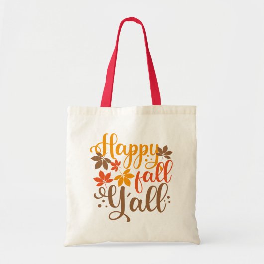 Fijne Herfst voor Y'all Tote Bag (Voorkant)