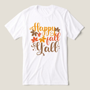 Fijne Herfst voor Y'all Tri-Blend Shirt