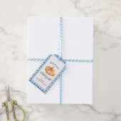 Fijne Herfst Y'all | Herfst | Gepersonaliseerde Na Cadeaulabel (Met Touw)
