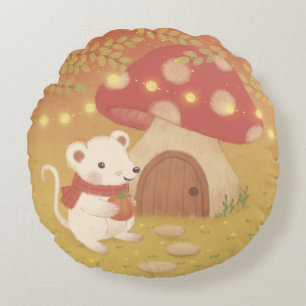 Fijne herfstdagen met de muis rond kussen