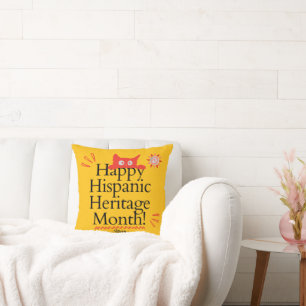 Fijne Hispanic Heritage Month! - Schattige Ginger Kussen