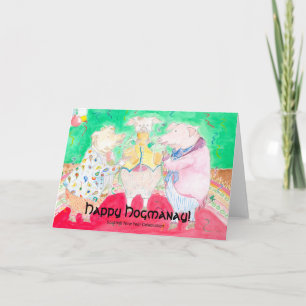 Fijne Hogmanay! Kaart