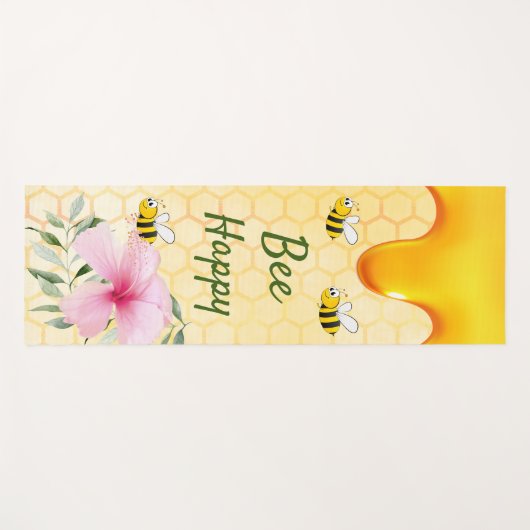 Fijne hommels gele honingraat zoet yogamat