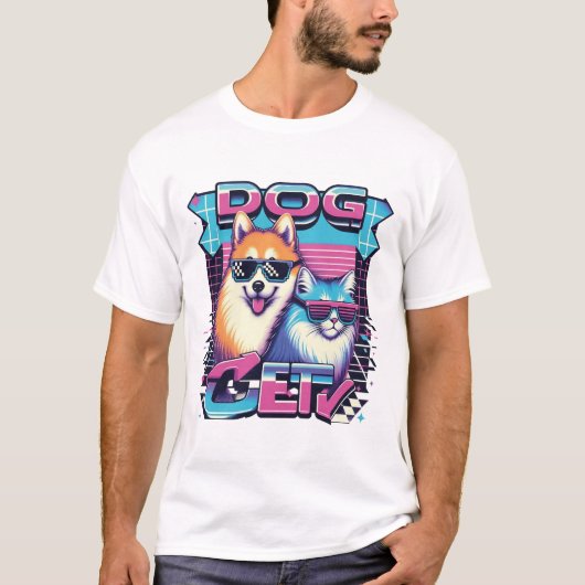 Fijne hond en kat t-shirt (Voorkant)