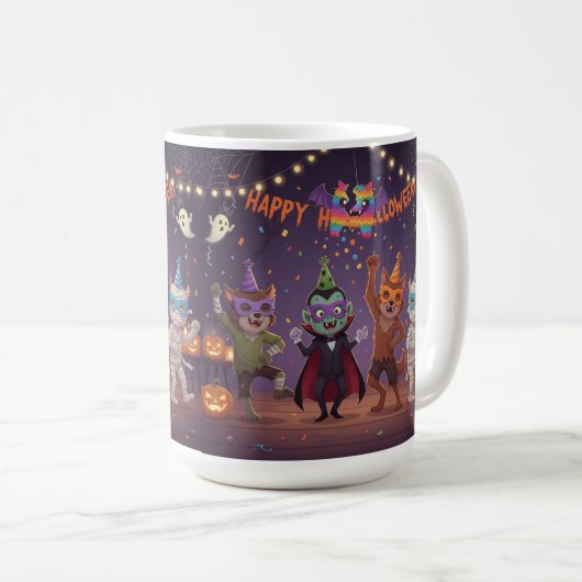 Fijne Howl-O-Ween Feest Koffiemok (Voorkant rechts)