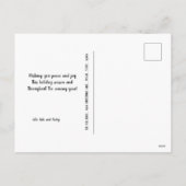 Fijne Howliday-hondliefhebber Vakantie Fotokaart Feestdagenkaart (Achterkant)