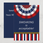 Fijne Inauguratiedag! Patriottisch (Voorkant / Achterkant)