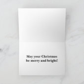 Fijne Italiaanse Twinkle Lights Kerstkaart Kaart (Binnen)