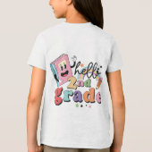 **Fijne Jersey T-Shirt voor Kinderen  (Achterkant)