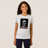 Fijne jersey T-shirt voor meisjes (Voorkant volledig)