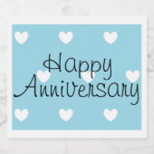 Fijne Jubilea bierlabels van dalDesignNZ Bier Etiket (Enkel label)