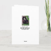 Fijne Jubileum Kat Card Kaart (Achterkant)