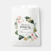 Fijne kalligrafie | Bedankt Vrijgezellenfeest Bedankzakje (Voorkant)