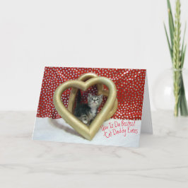 Fijne Kat Papa's Dag - Vaderdag Kaart