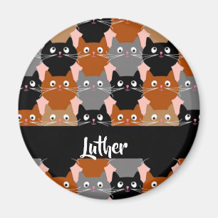 Fijne katten magneet