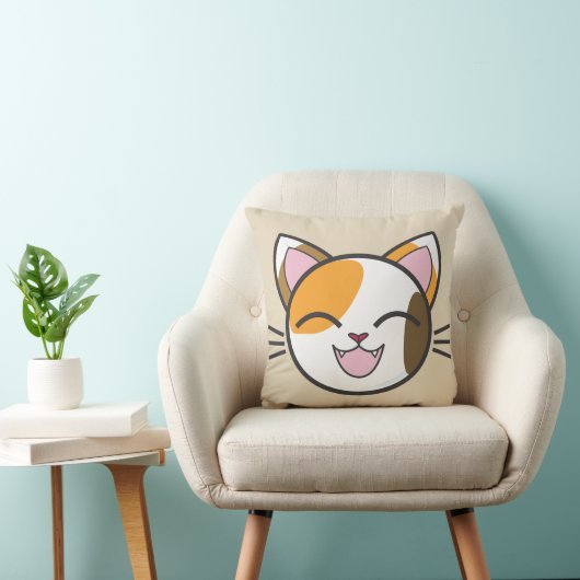 Fijne kattenkussen kussen (Stoel)