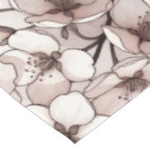 Fijne Kersenbloesem Ontwerp Tafelkleed (Gekanteld)