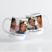 Fijne kerst 2 fotoserie Grootouder Koffiemok