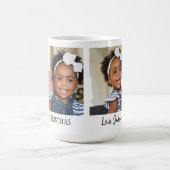 Fijne kerst 2 fotoserie Grootouder Koffiemok (Center)