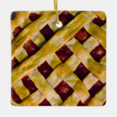 Fijne kerst | Grappig eten Pun Keramisch Ornament (Voorkant)